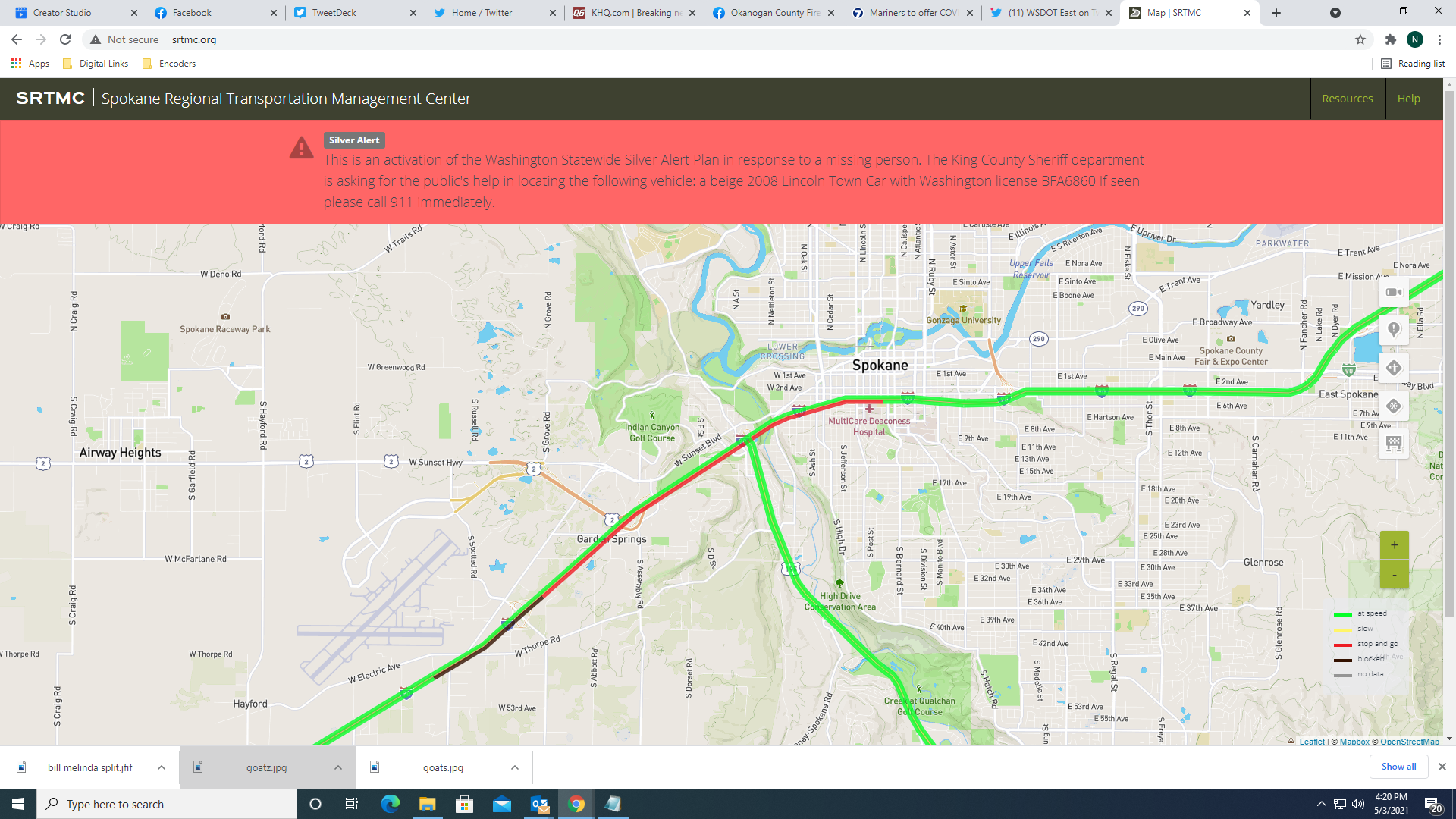 i-90 jam